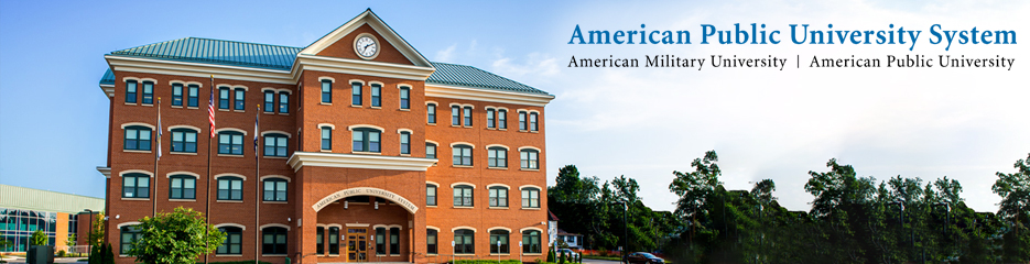 American Public University System banner